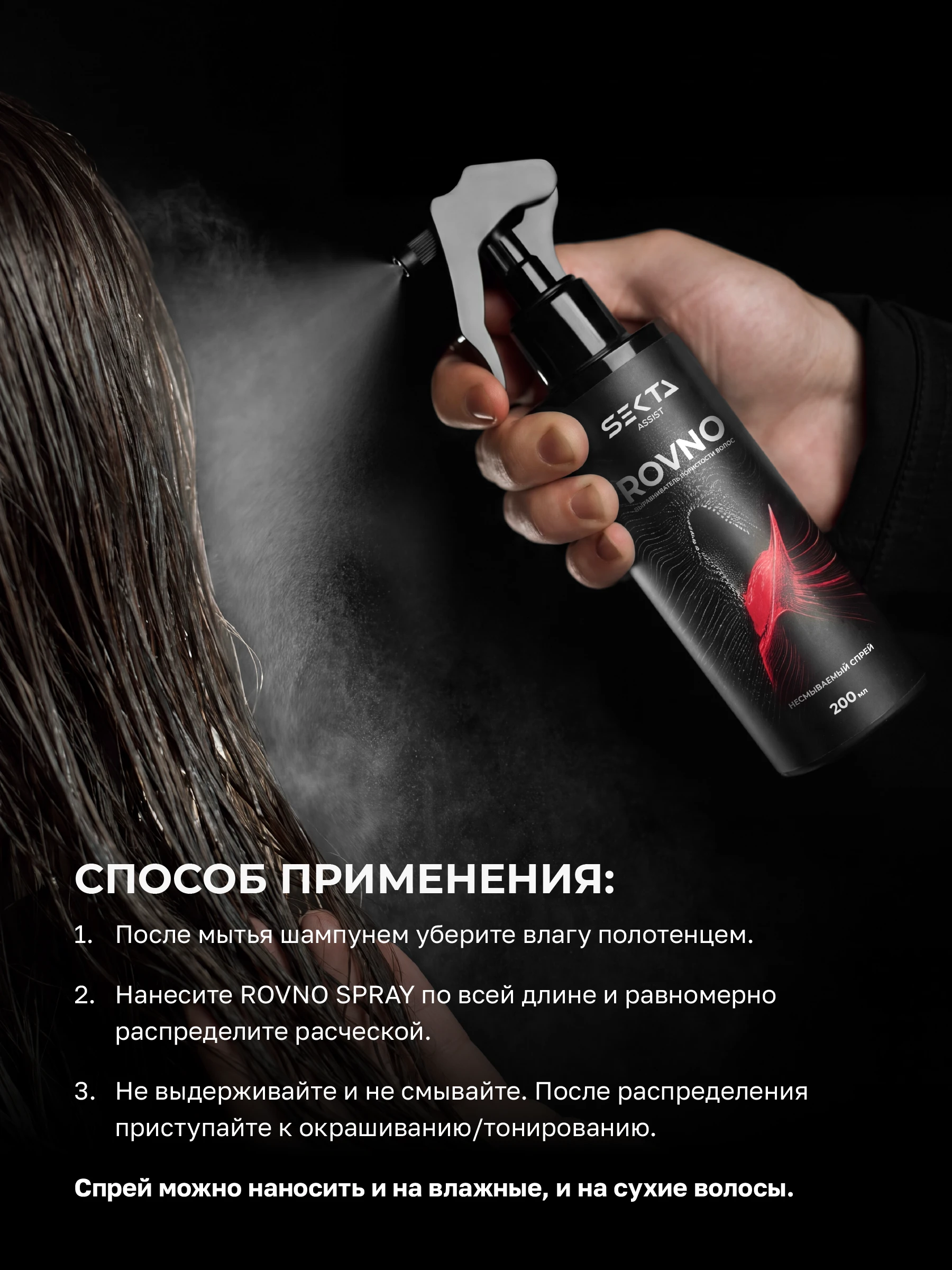 Спрей - выравниватель пористости ROVNO (200 мл)